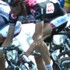Frank Schleck during the final sprint of stage 2 at the Tour de France 2006
